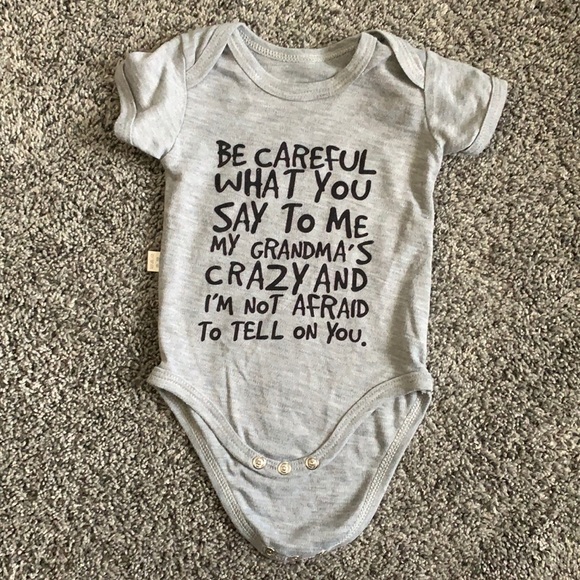 Other - Baby Onsie Grandma loves me 12M